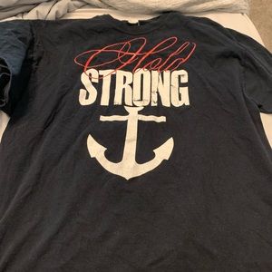 Hold strong flag nor fail t-shirt xtra large